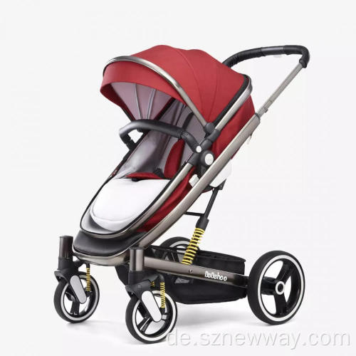 BebHoo High Landscape Baby Kinderwagen Neugeborenen Kinderwagen